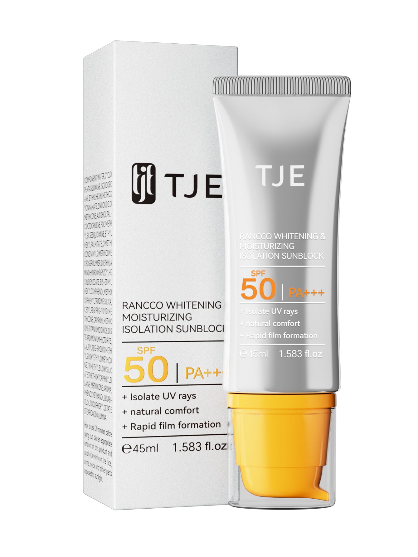 TJE Whitening and Hydrating  Isolation Sunscreen Lotion SPF50 PA+++